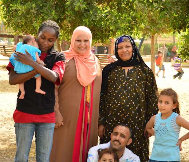 One of the families that invited me to picnic with them, we settled down for a photo shoot 
