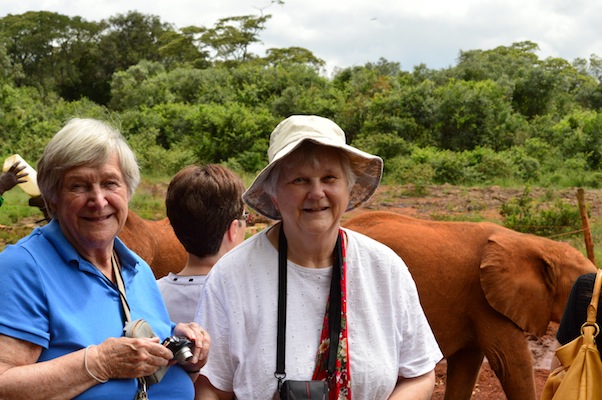 My friends, Angela and Shelagh