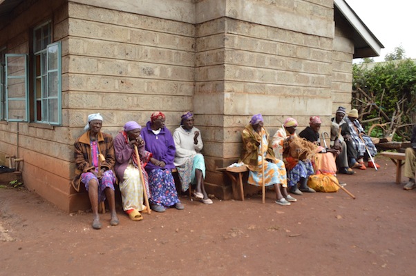 Some elders at the home