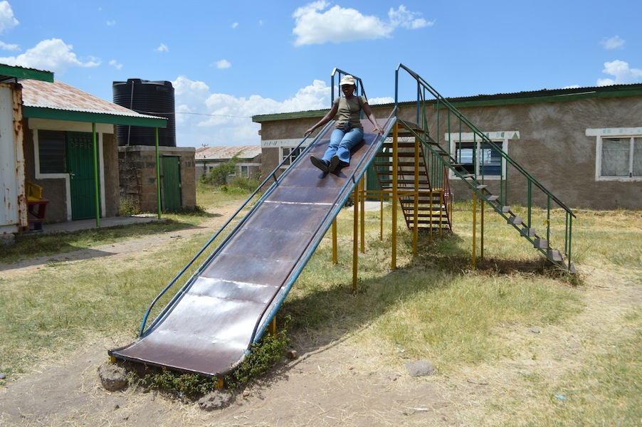 One of the "baby" in our volunteer group :)